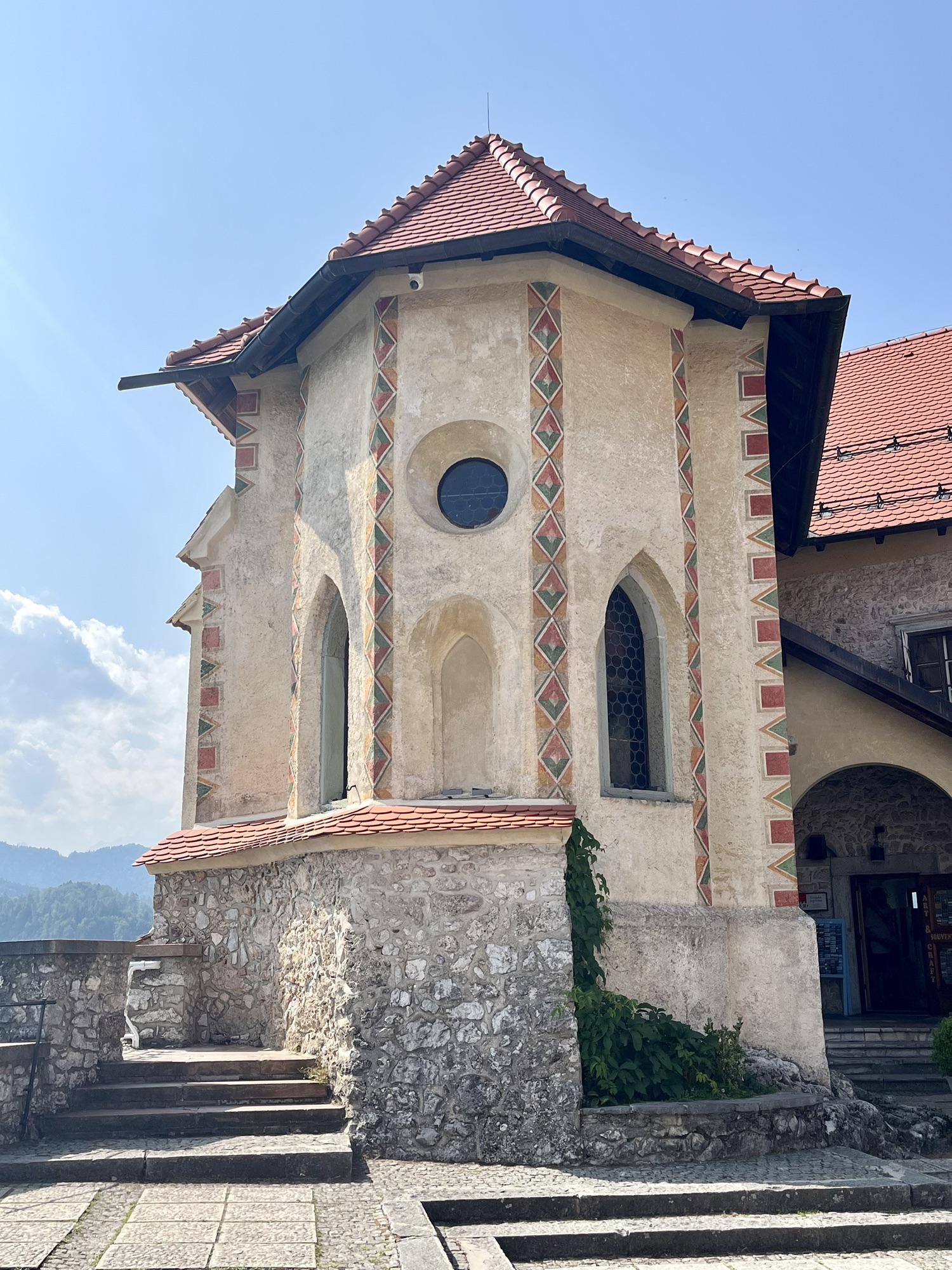 chapel in Bled Castle