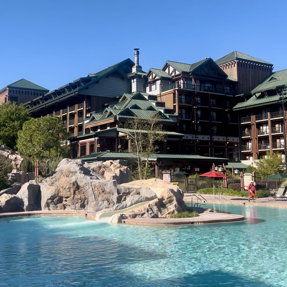 pool at Disney's Wilderness Lodge